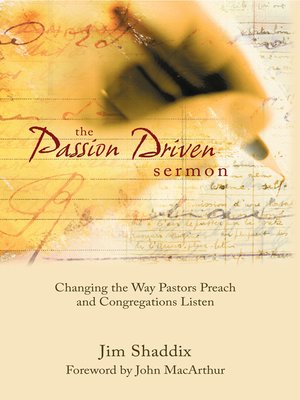 cover image of Passion-Driven Sermon